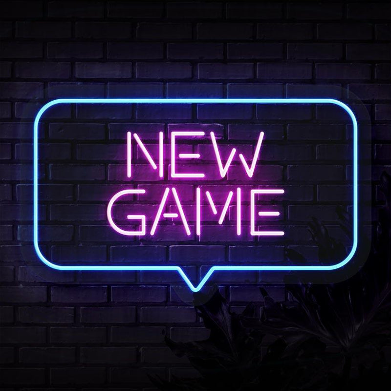 New Game Neon Sign