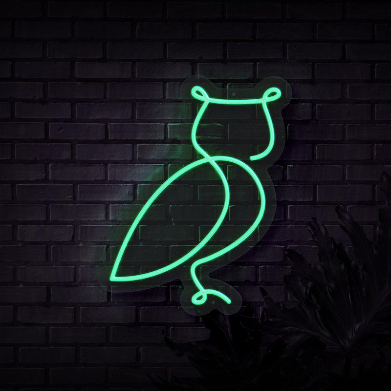 Owl Neon Sign