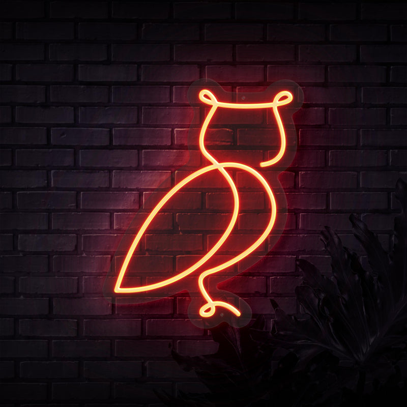 Owl Neon Sign