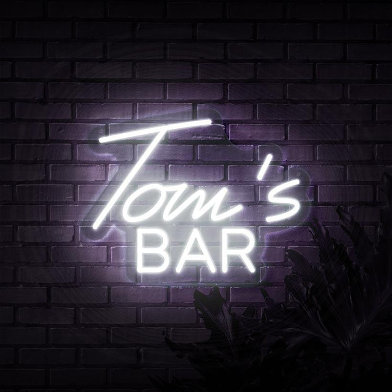 Personalised Bar Neon Sign