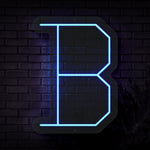 Personalized Initial Letter B Neon Sign