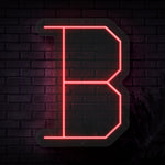 Personalized Initial Letter B Neon Sign