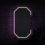 Personalized Initial Letter C Neon Sign