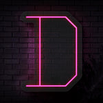 Personalized Initial Letter D Neon Sign