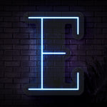 Personalized Initial Letter E Neon Sign