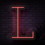 Personalized Initial Letter L Neon Sign