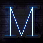 Personalized Initial Letter M Neon Sign