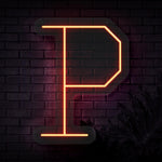 Personalized Initial Letter P Neon Sign