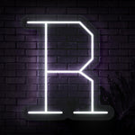 Personalized Initial Letter R Neon Sign