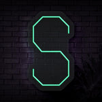 Personalized Initial Letter S Neon Sign