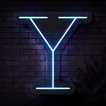 Personalized Initial Letter Y Neon Sign