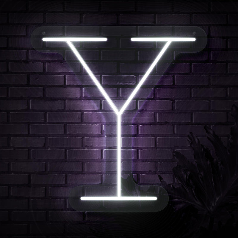 Personalized Initial Letter Y Neon Sign