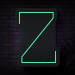 Personalized Initial Letter Z Neon Sign