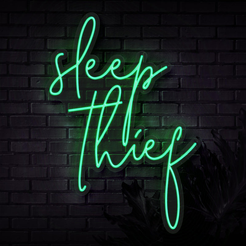 Sleep Thief Neon Sign