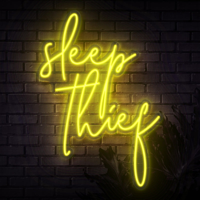 Sleep Thief Neon Sign