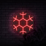 Snowflake Neon Sign