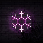 Snowflake Neon Sign