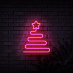 Star Tree Neon Sign