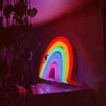 Rainbow Neon Sign