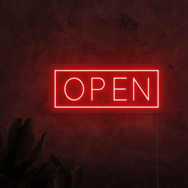 Neon Open Sign