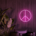 Peace Neon Sign