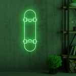 Skateboard Neon Sign