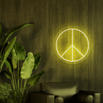 Peace Neon Sign