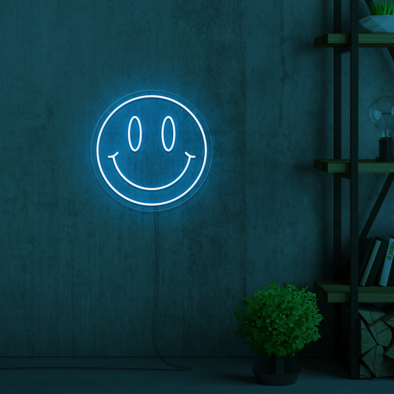 Smiley Face Neon Sign