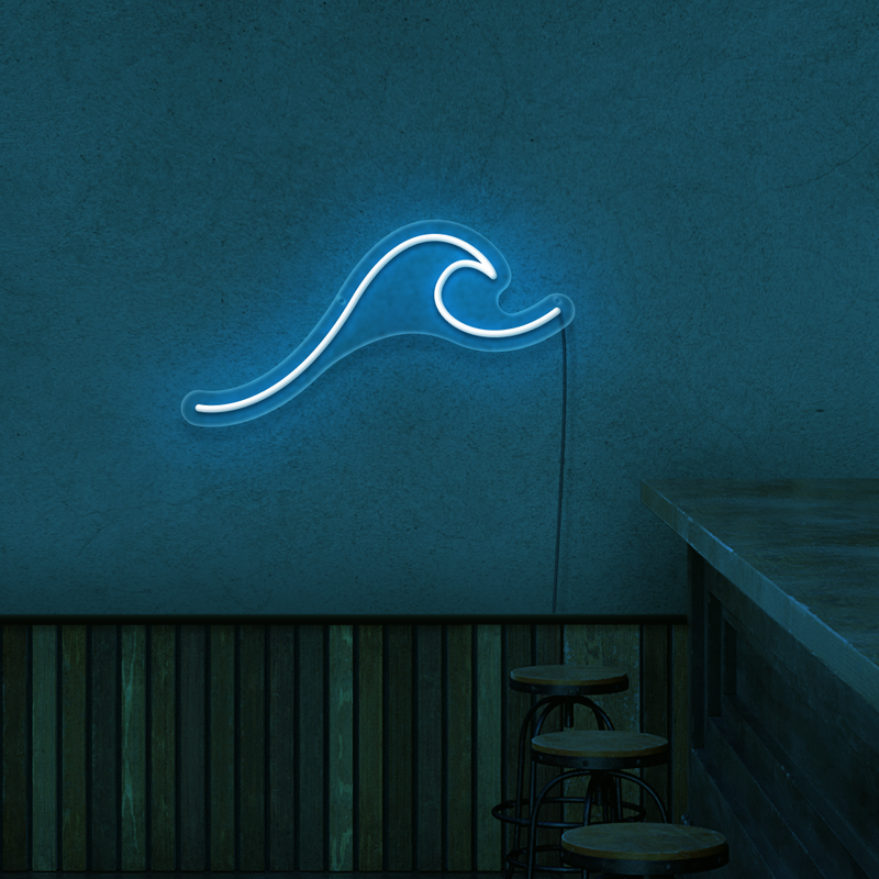 Wave Neon Sign