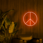 Peace Neon Sign