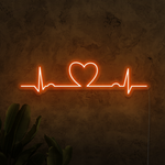 Heart Beat Neon Sign