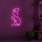 Dog Neon Sign