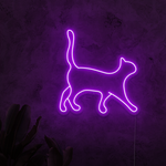 Walking Cat Neon Sign