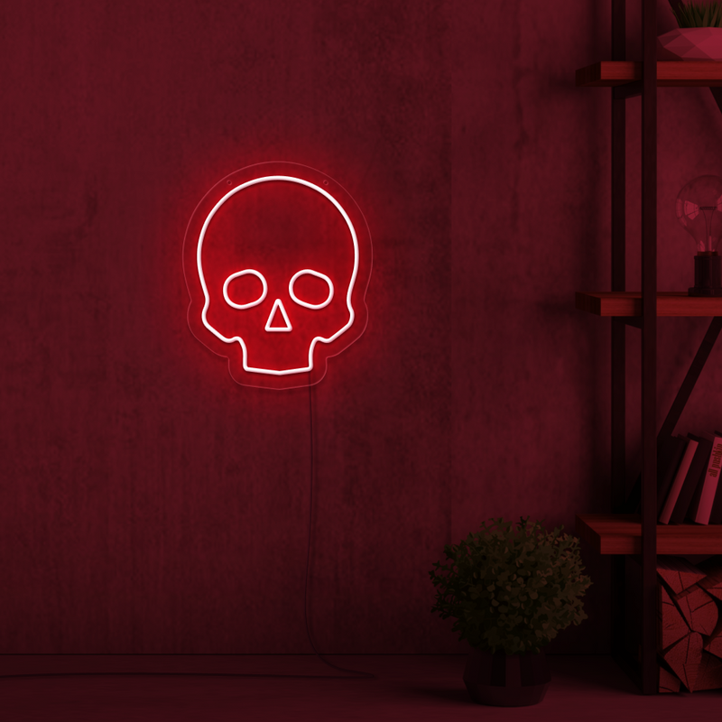 Skull Neon Sign