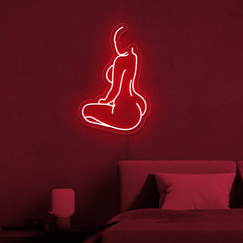 Female Body Neon Sign