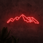 Mountain Neon Sign