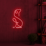 Dog Neon Sign