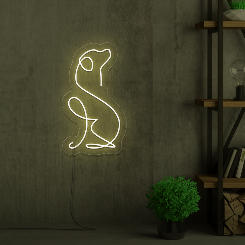 Dog Neon Sign